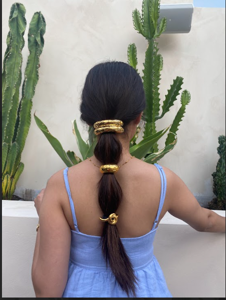 Tessic™ Pony Rhodium Hairband