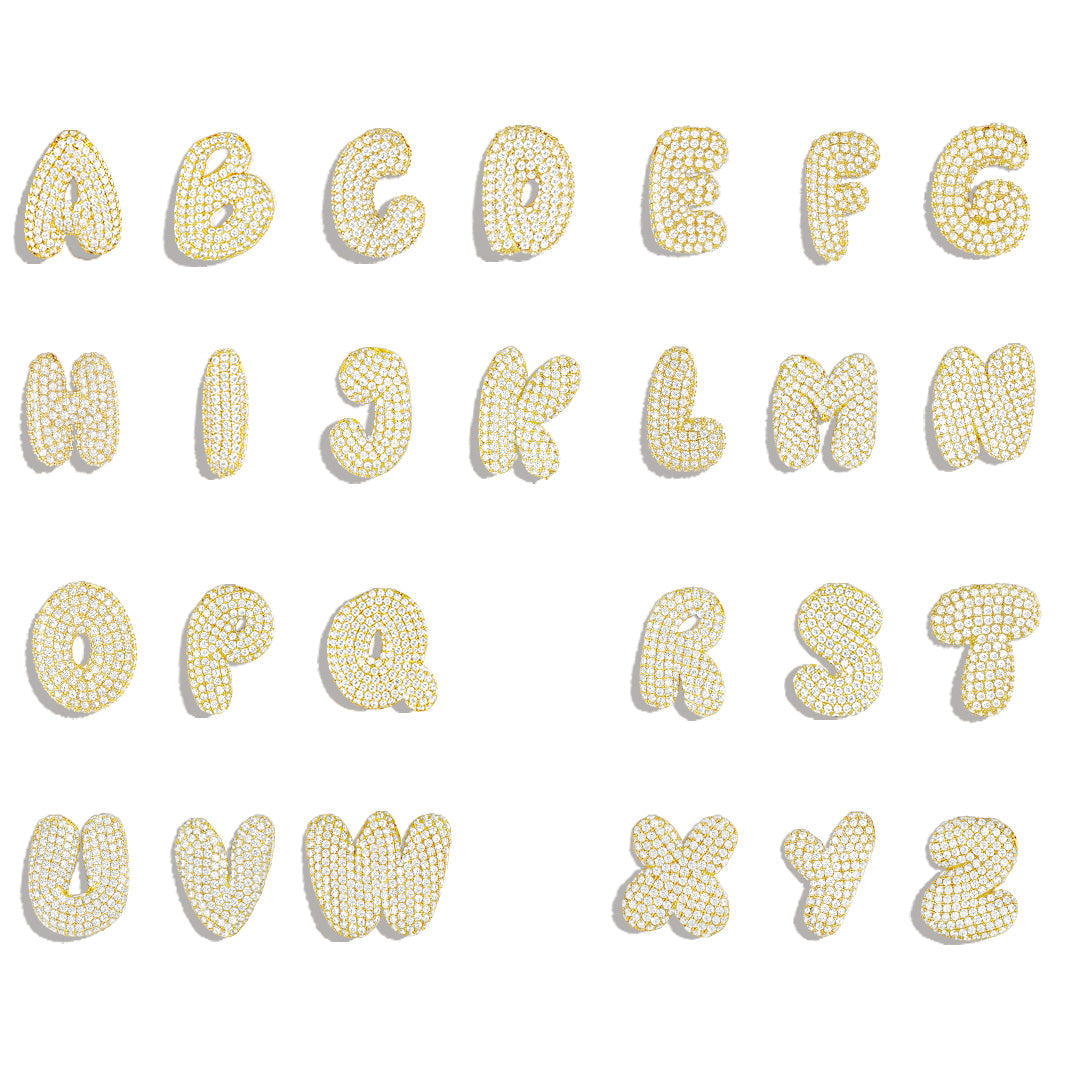 Tessic™ Bubble Initial Necklace