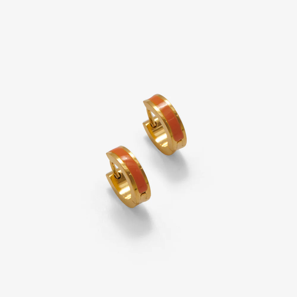 Tessic Enamel Stripe Earrings