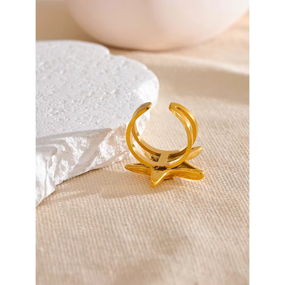 Tessic Starfish Open Ring