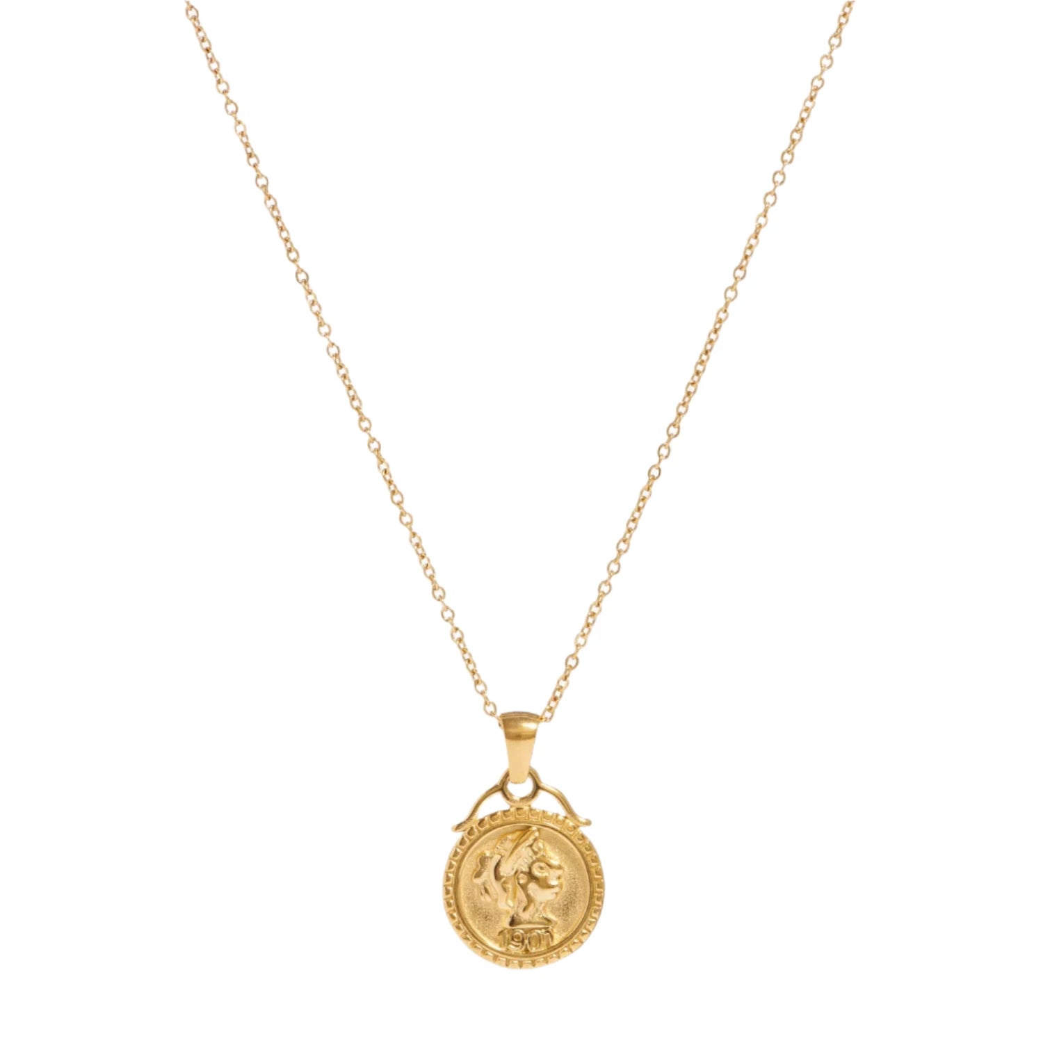 Tessic Elizabeth Coin Necklace