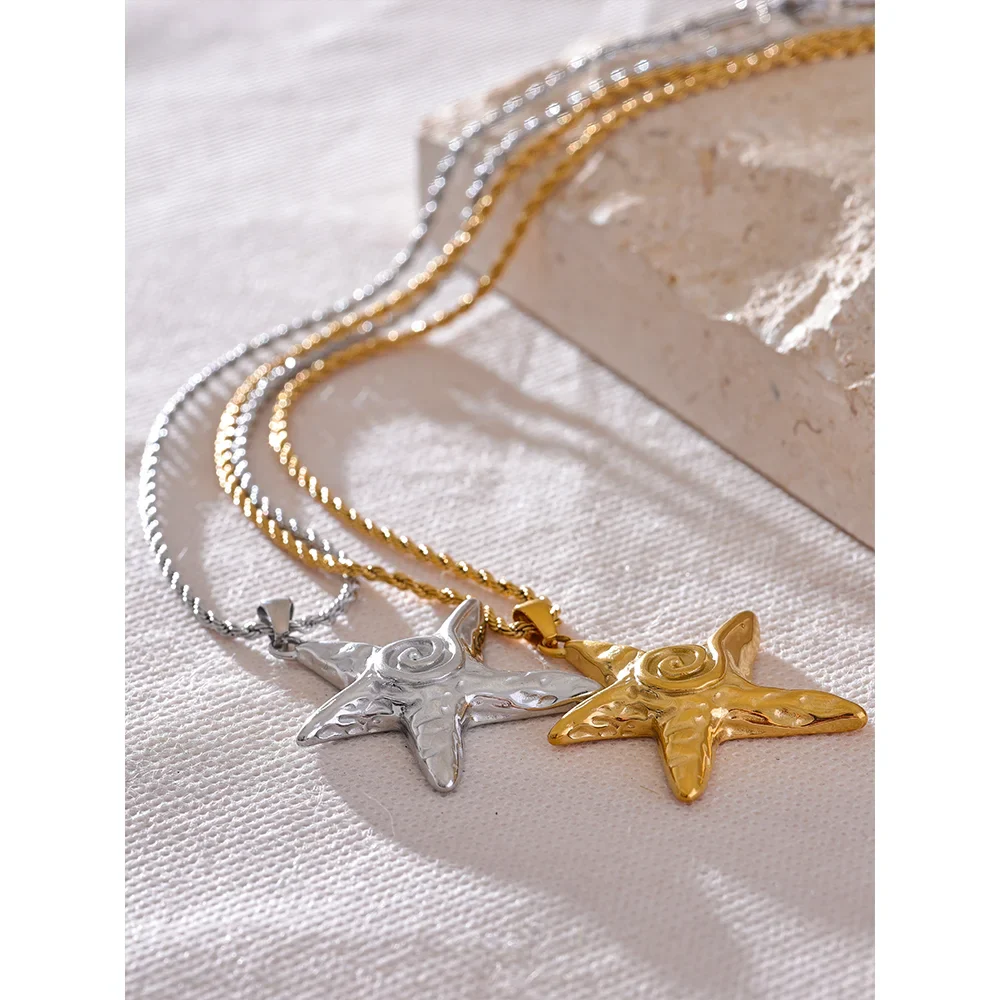 Tessic Starfish Pendant Necklace