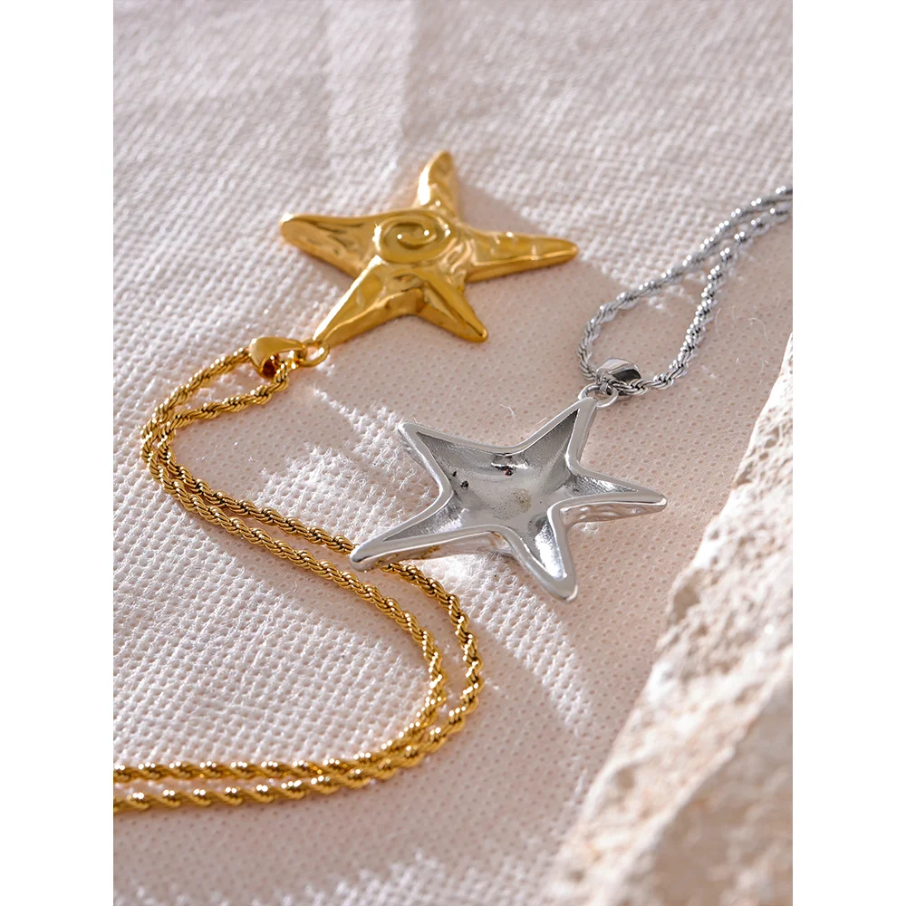 Tessic Starfish Pendant Necklace