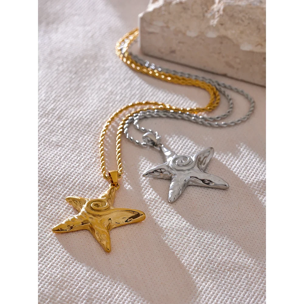 Tessic Starfish Pendant Necklace