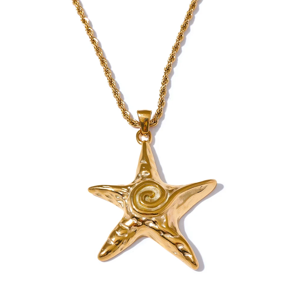 Tessic Starfish Pendant Necklace