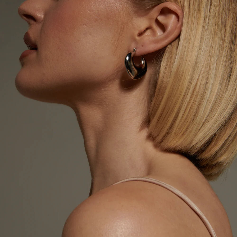 Tessic Triangle Hoops Earrings