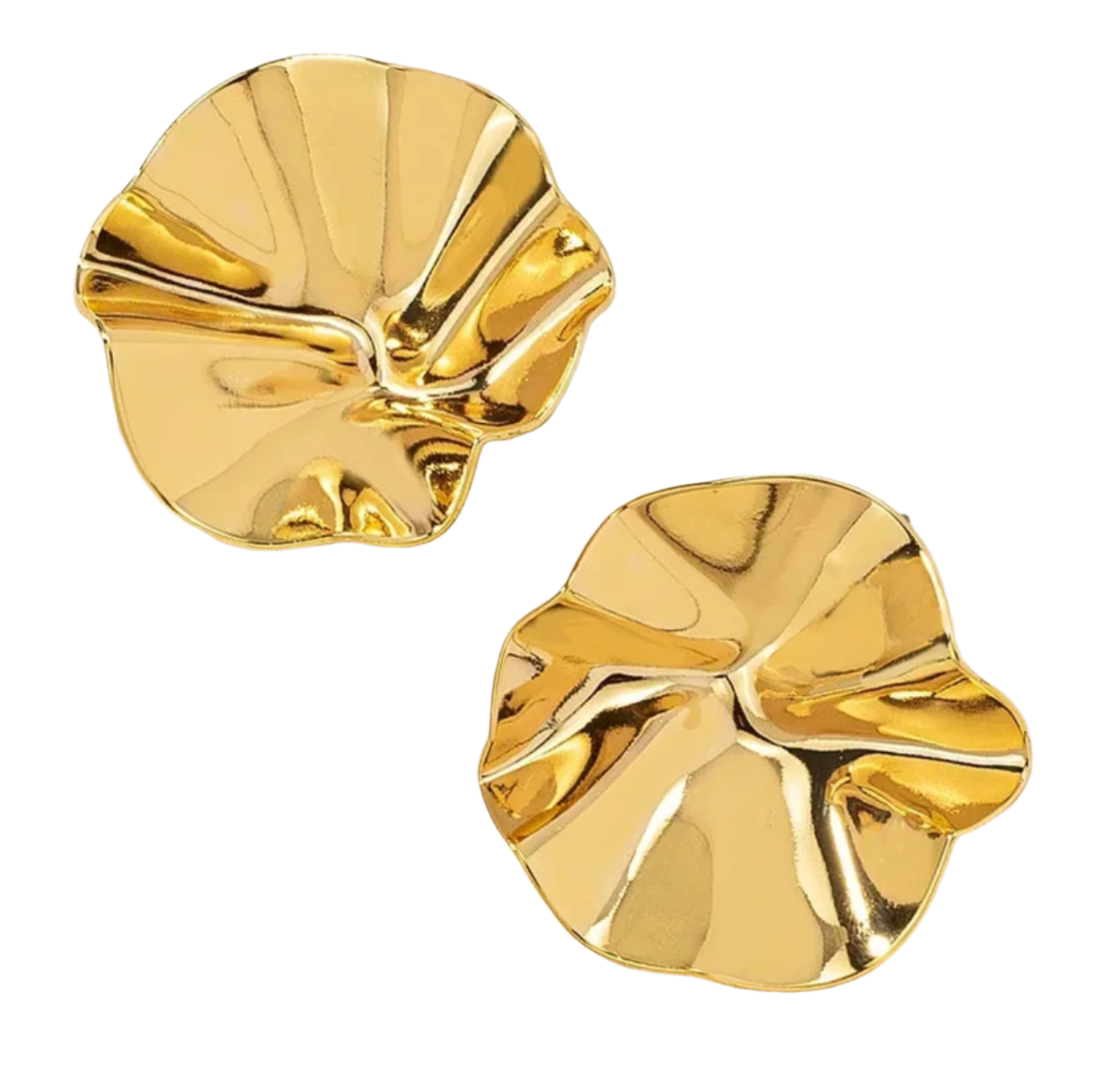 Tessic Disc Stud Earrings