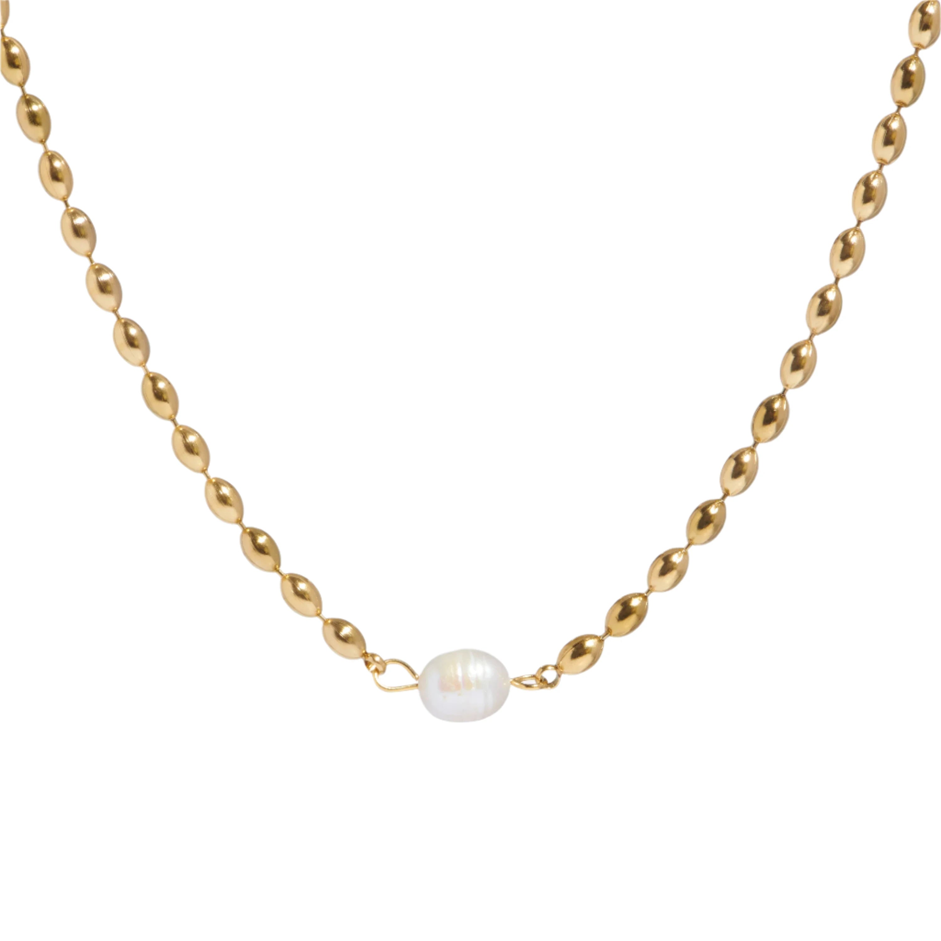 Tessic Pearl Necklace