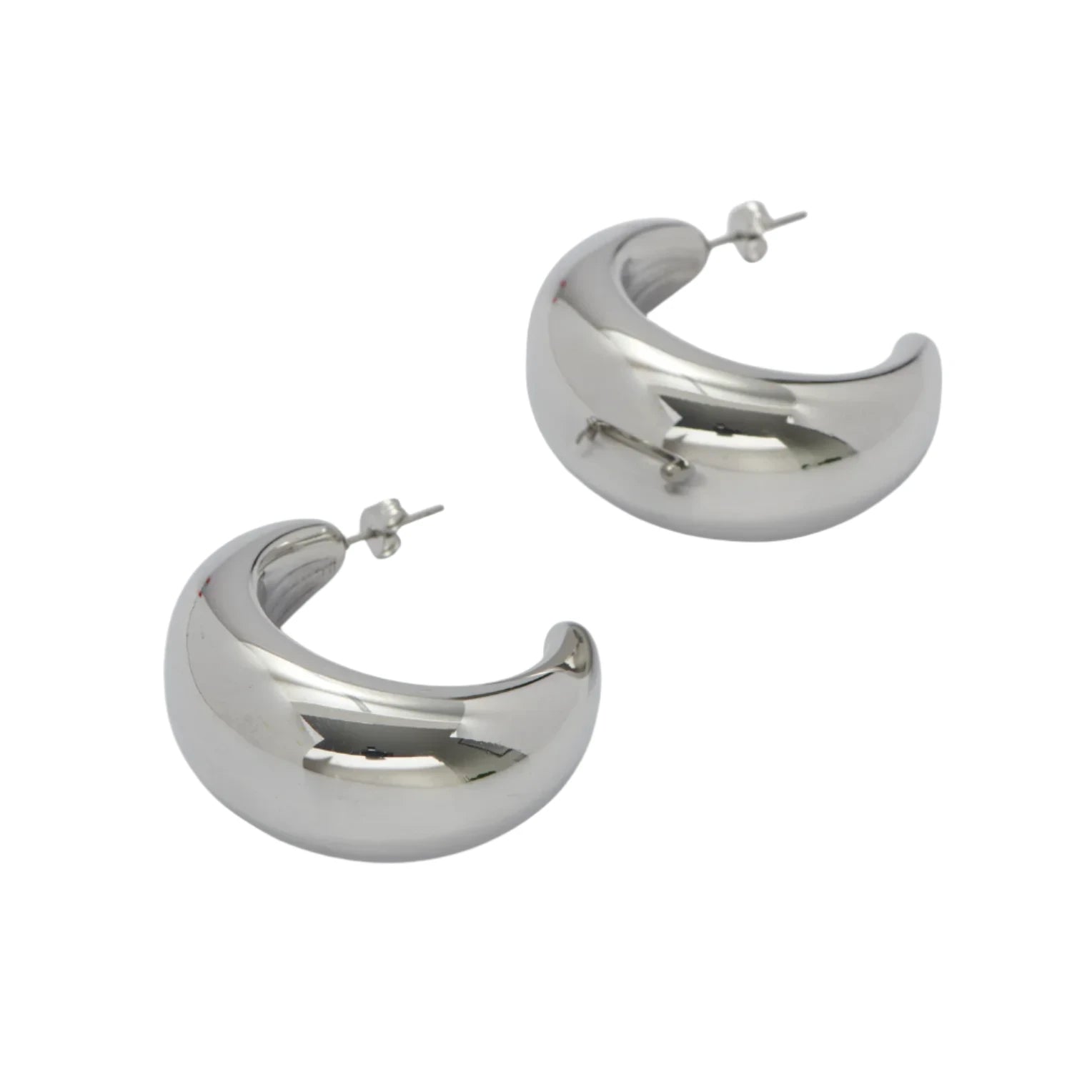 Tessic Chunky Hoop Earrings