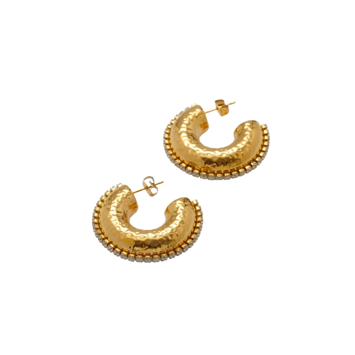 Tessic Weaver Hoop Earrings